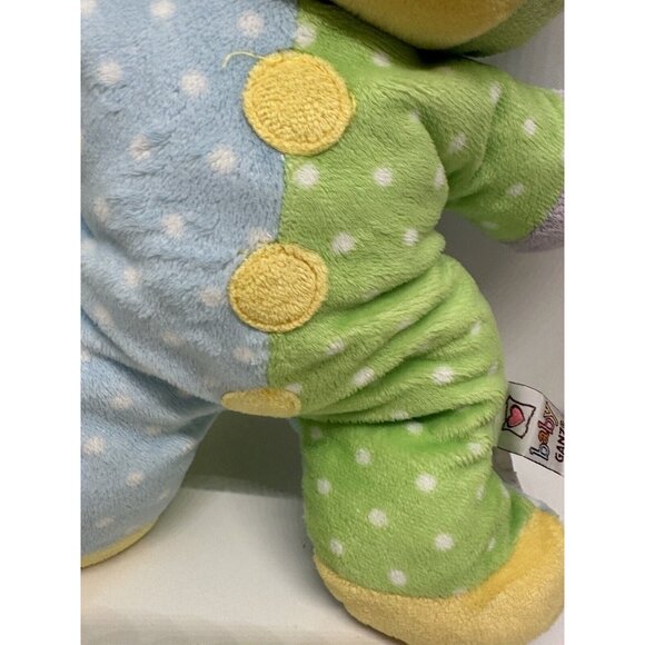 Baby Ganz Snuggles Terry Plush Stuffed Animal Toy Rattles Development Play HTF - Picture 3 of 11